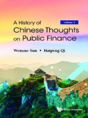 cover image of History of Chinese Thoughts On Public Finance, a (In 2 Volumes)